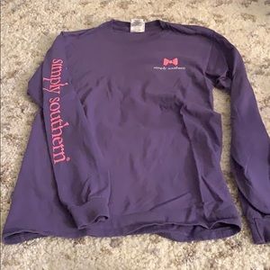 Simply southern breast cancer shirt